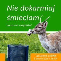 WSPÓLNE sprzątanie miejskich LASÓW i ZADRZEWIEŃ 