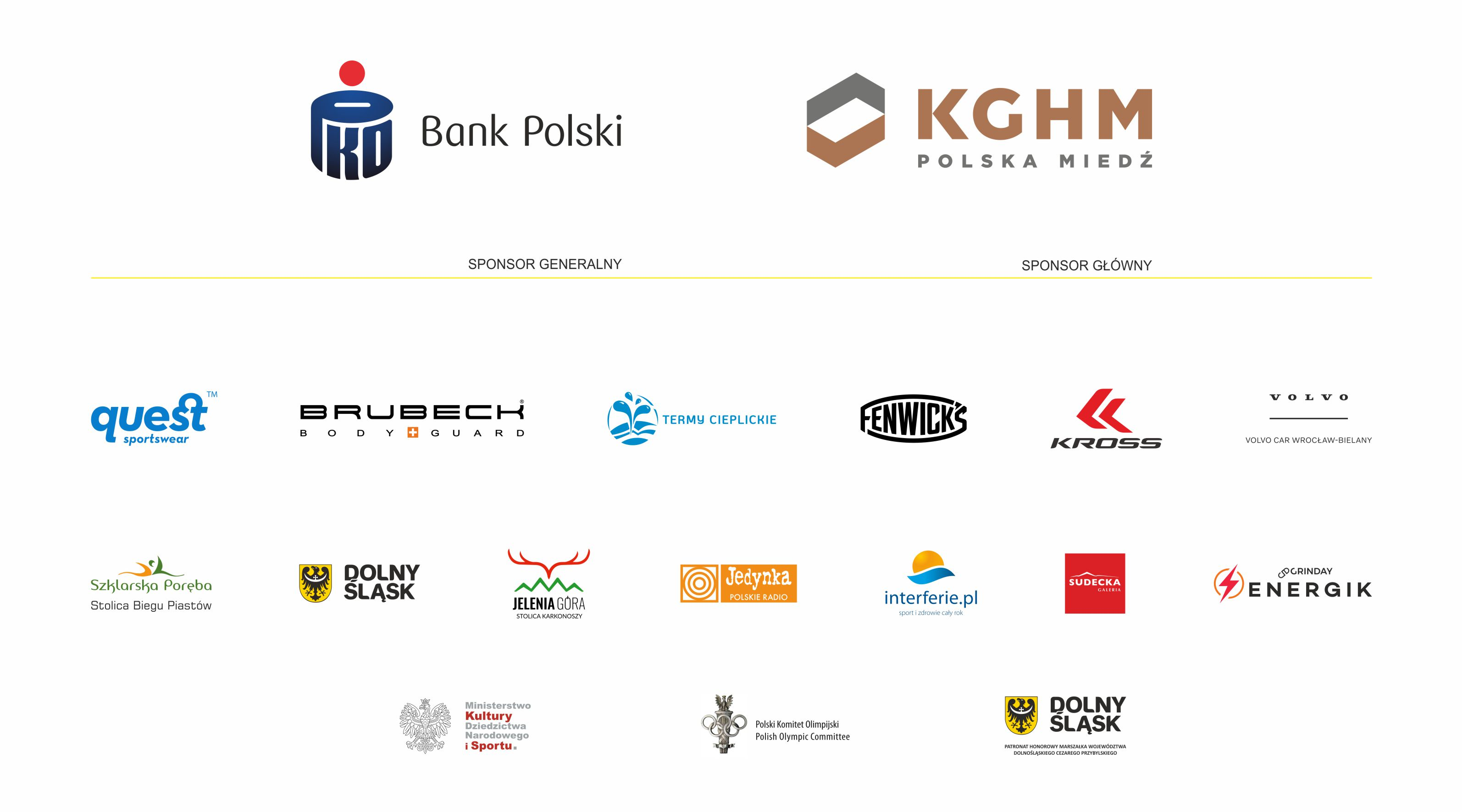 Rowerowy Bieg Piastów - sponsorzy i partnerzy