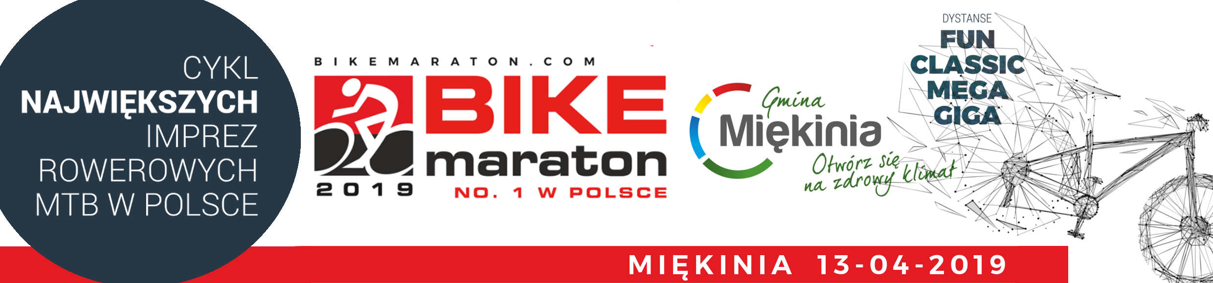 Bike Maraton Miekinia - start sezonu 2019