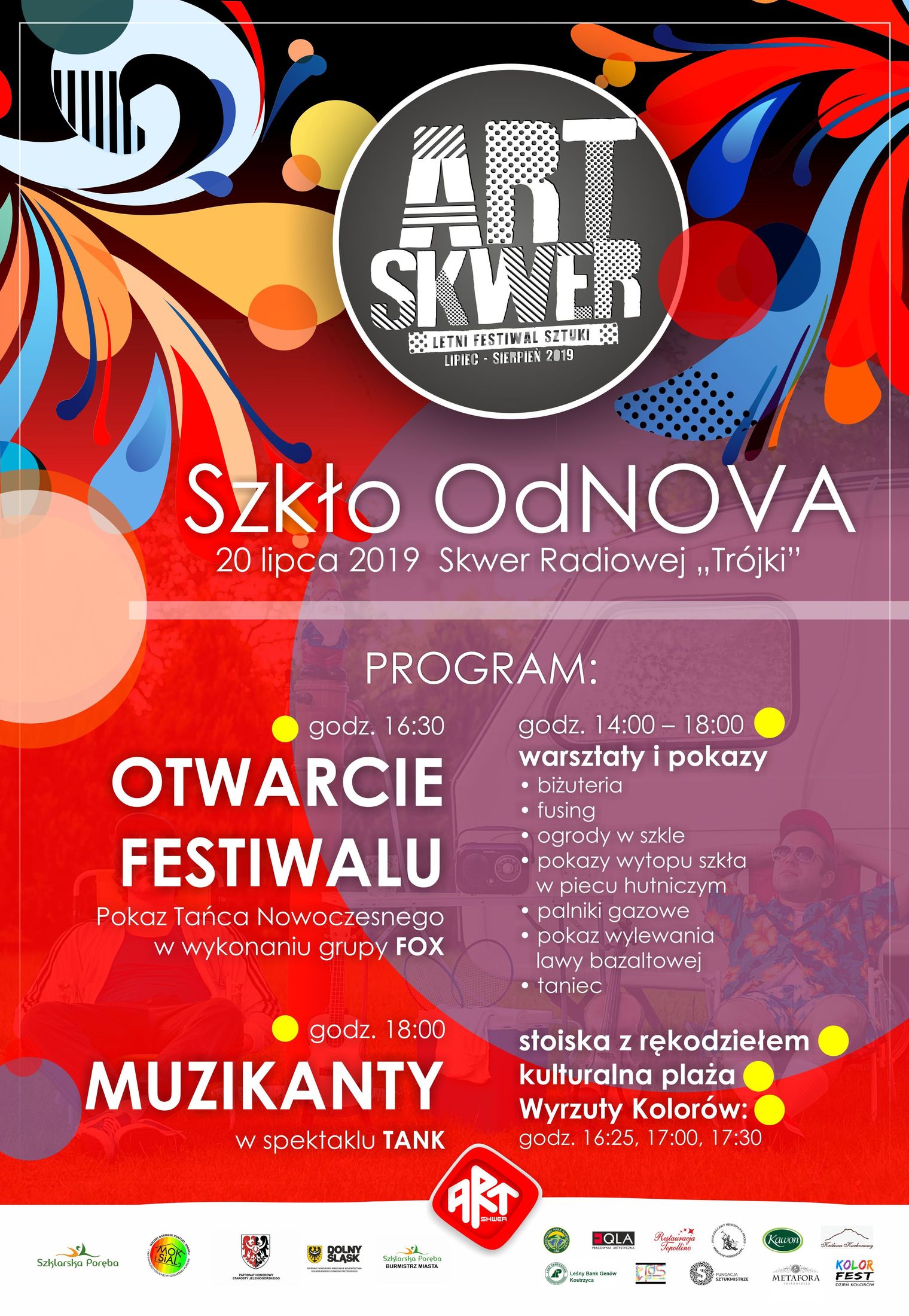 ArtSkwer - otwarcie, czyli Szklo OdNova