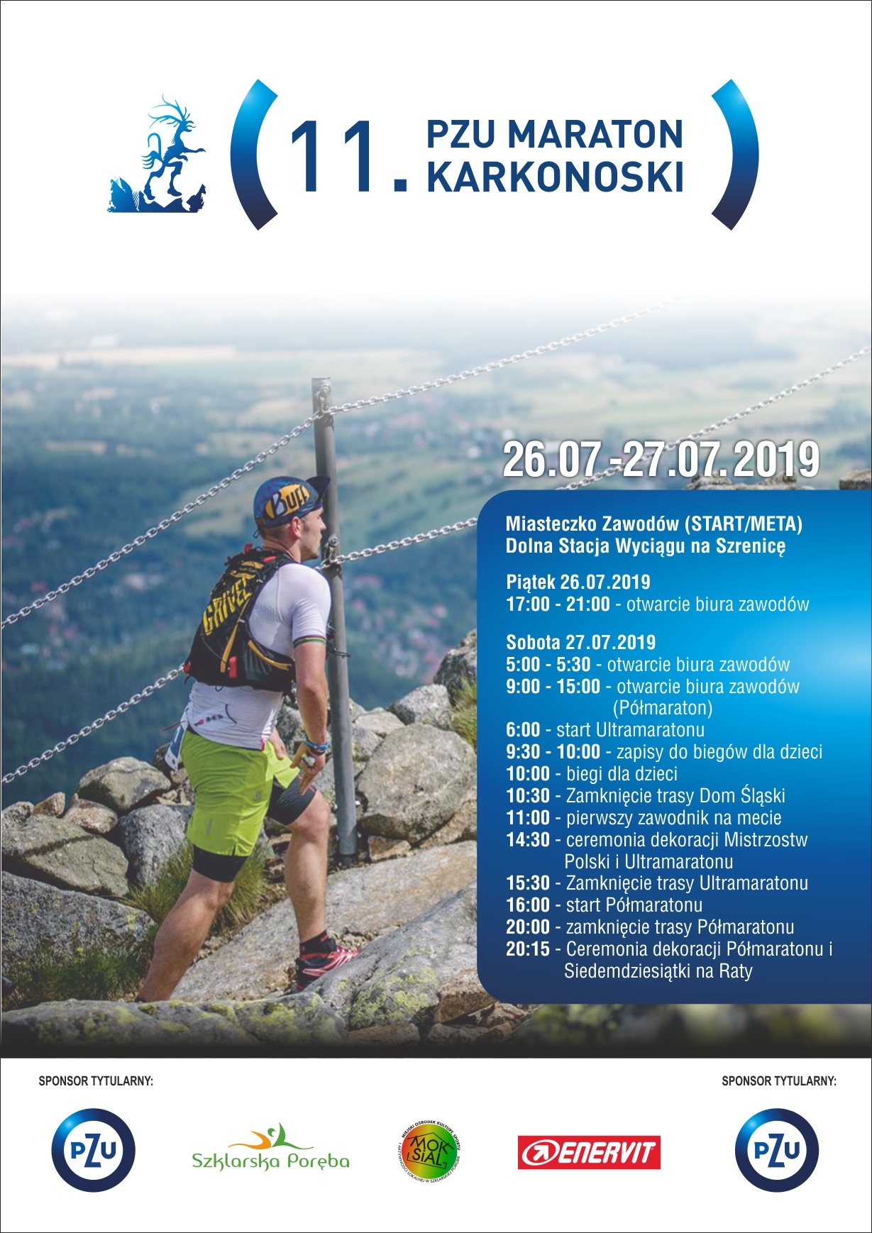 Ultramaraton Karkonoski 27 lipca 2019 r.