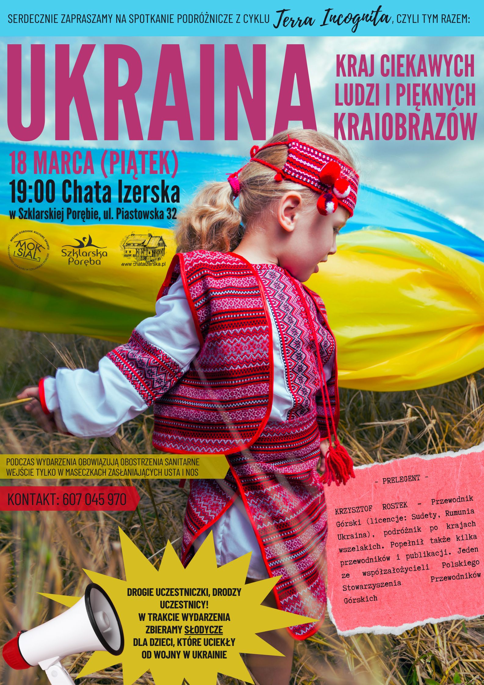 Spotkanie z cyklu Terraz Incognita 18 macra 2022 roku poświęcone Ukrainie