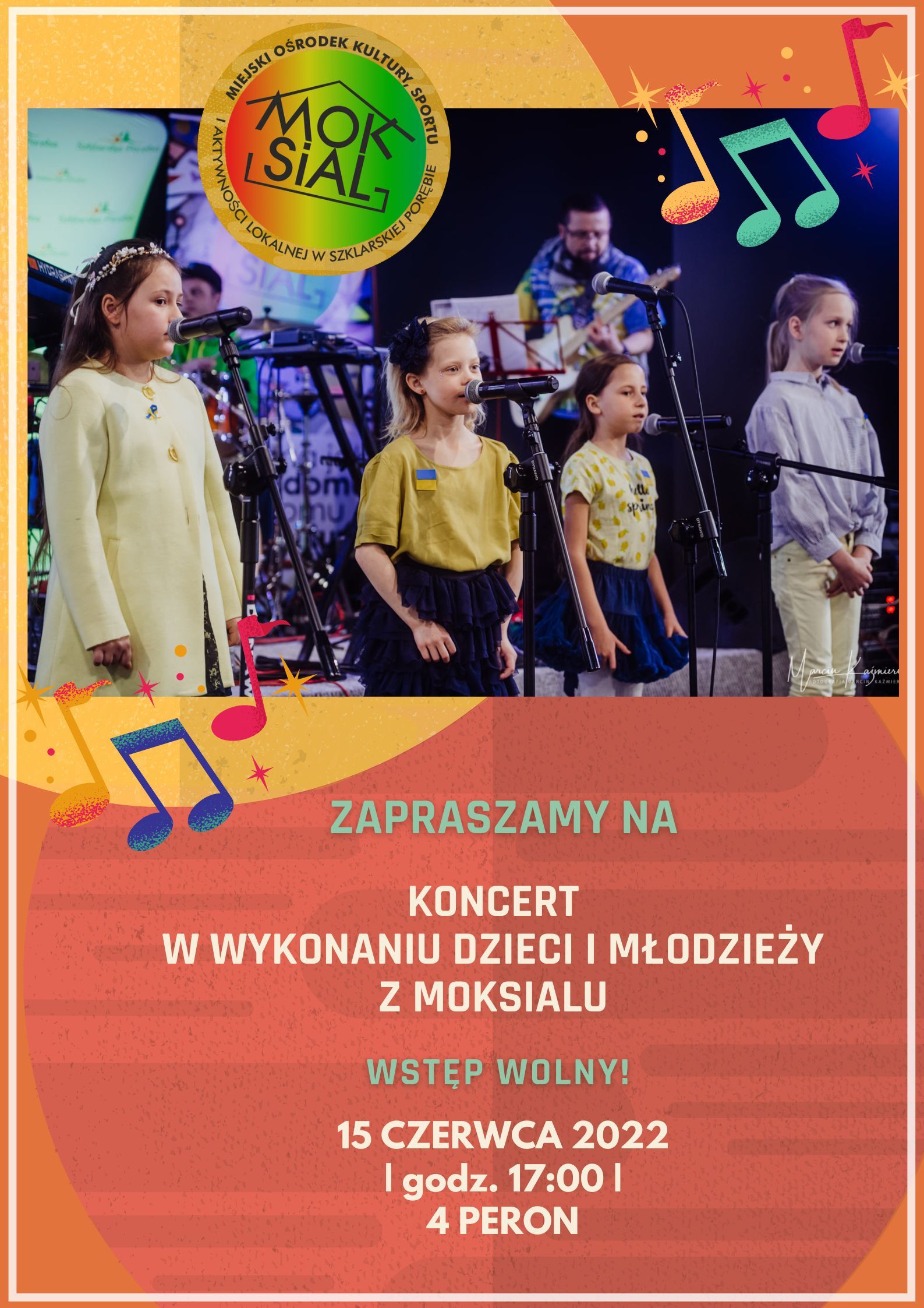 Koncert młodych talentów 15 czerwca 2022 roku