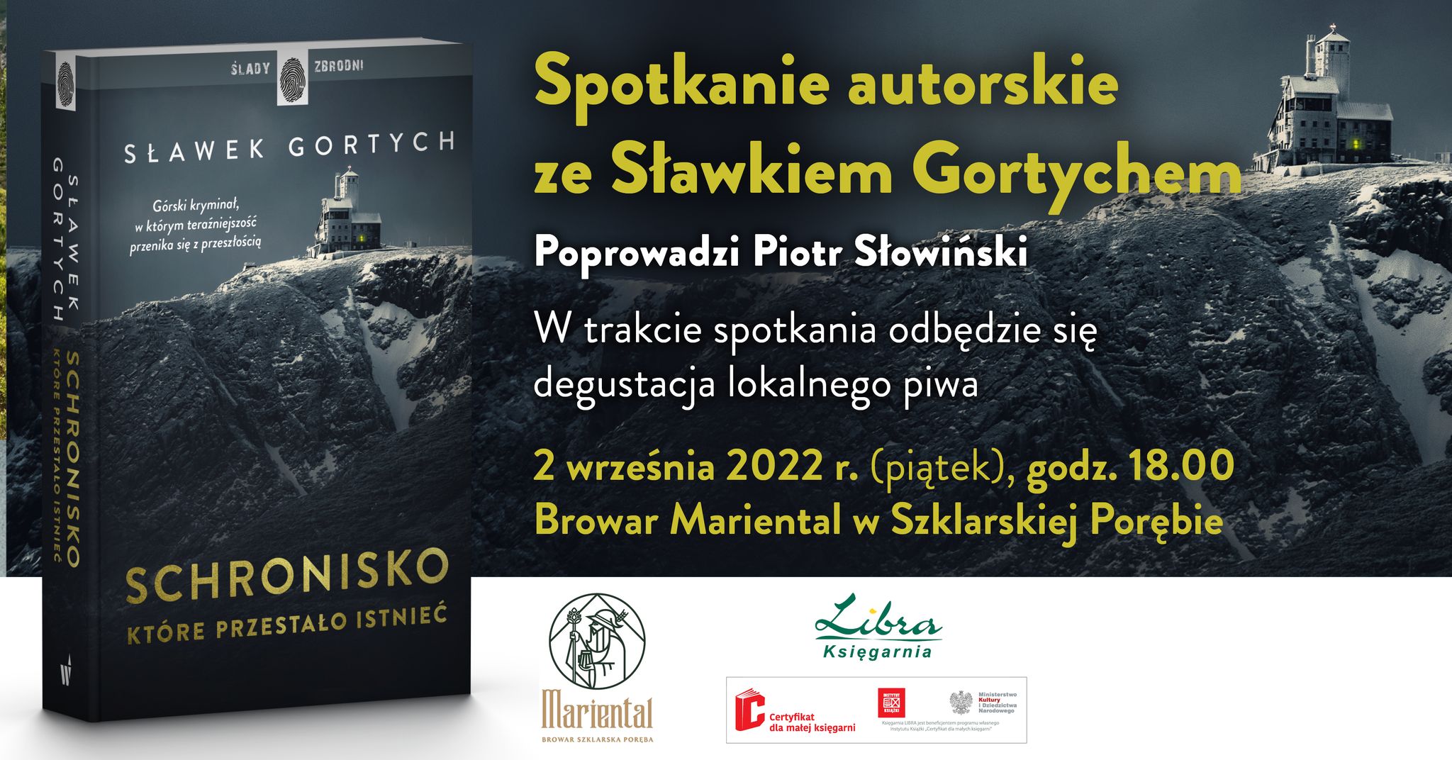 Sławomir Gortych - spotkanie autorskie 2 września 2022 roku