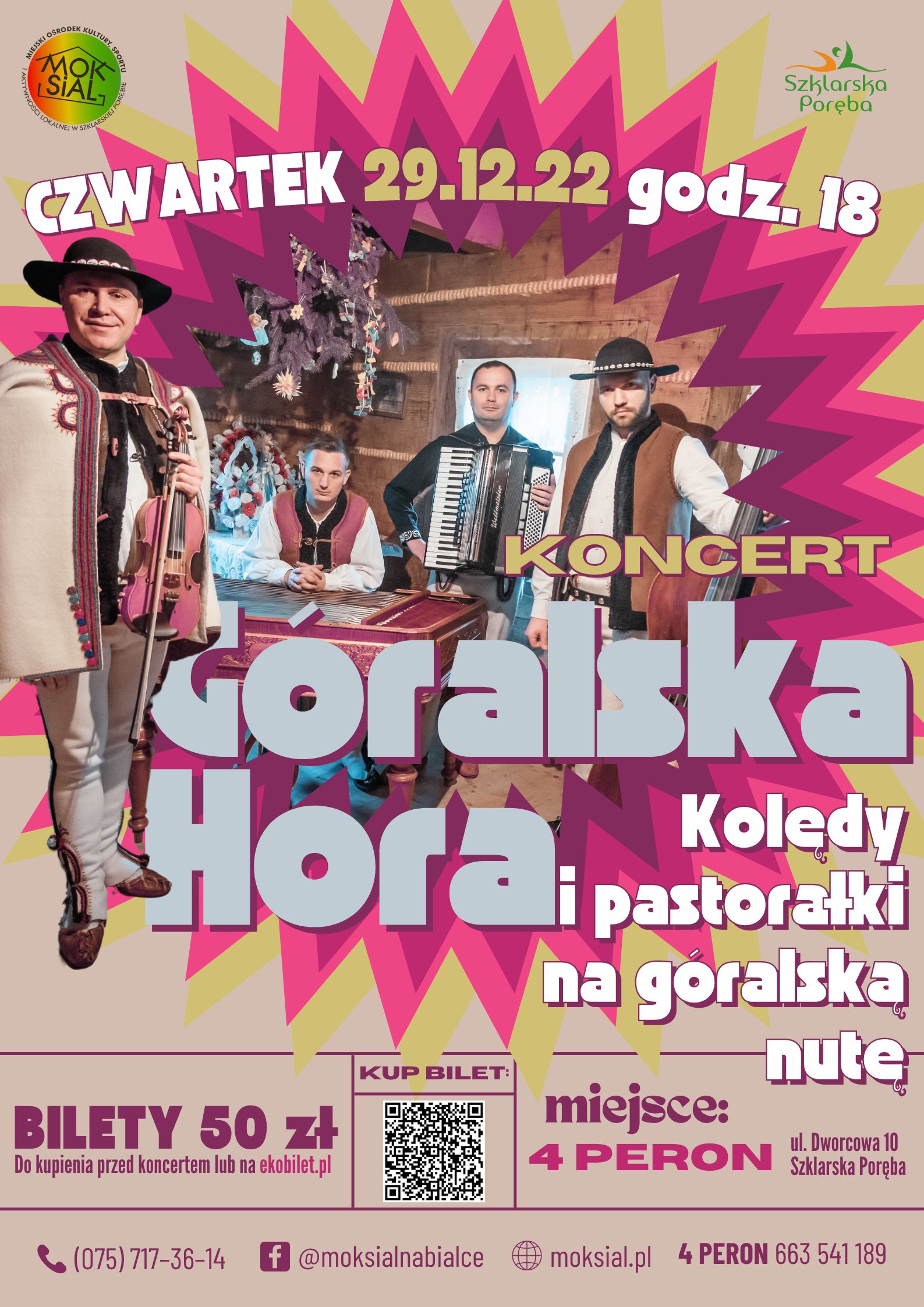 Koncert kolęd i pastorałek na góralską nutę