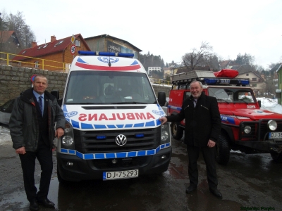 Otwarcie stacji zespołu ratownictwa medycznego Pogotowia Ratunkowego