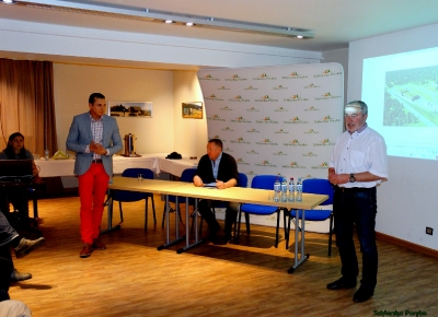 Spotkanie w sprawie prezentacji koncepcji budowy Ośrodka Narciarstwa Biegowego i Biathlonu w Szklarskiej Porębie-Jakuszycach