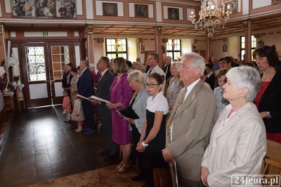 Uroczyste poświęcenie odrestaurowanych zegarów 