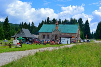 Spotkanie polskich i czeskich samorządowców w Górach Izerskich (fot. A. Lipin)