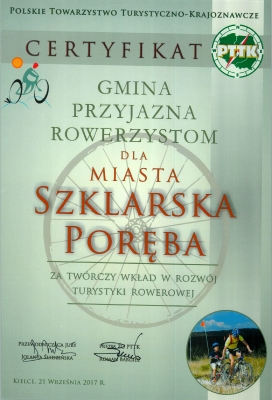 Szklarska Poręba stale przyjazna rowerzystom