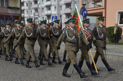 Uroczystość nadania imienia i sztandaru dla Ośrodka Szkoleń Specjalistycznych SG w Lubaniu