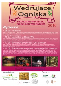 Wędrujące Ogniska - Bezpłatne Wycieczki Walońskie 2016