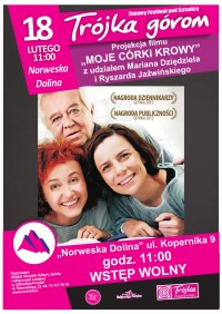 „Moje Córki Krowy” - pokaz filmowy z udziałem M. Dziędziela i R. Jaźwińskiego