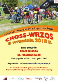 Zawody rowerowe CROSS WRZOS 2018